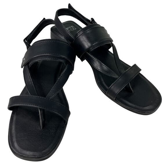 Frye and Co Cassia Sandals Black 11M - Picture 1 of 12